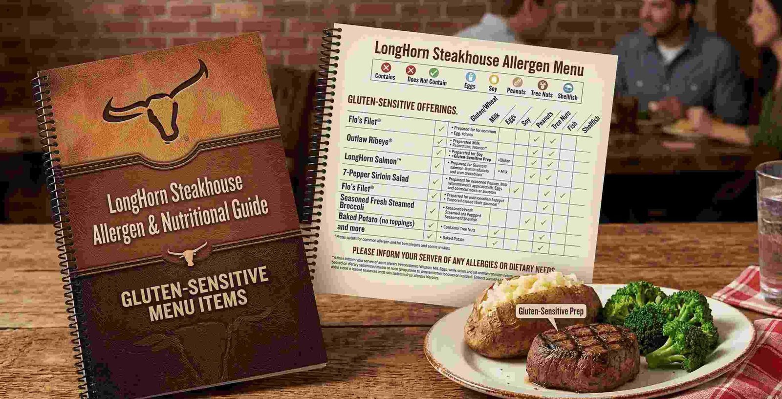 LongHorn Steakhouse Allergen Menu