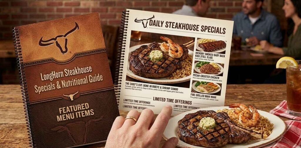 LongHorn Steakhouse Specials Menu